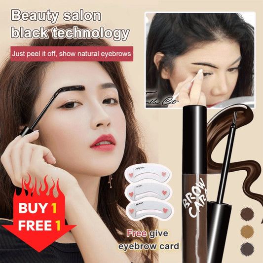 Semi -permanent Waterproof Peel-off Eyebrow Cream (Buy 1 Get 1 Free)