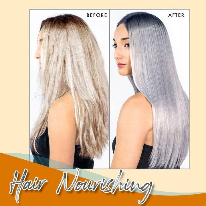 Long-lasting, non-damaging gray hair cream