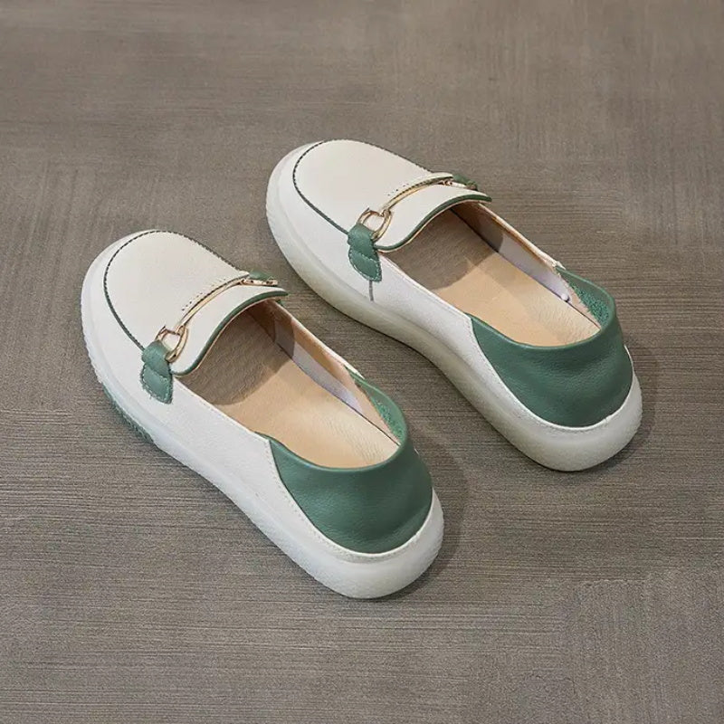 👟Women's Italian Leather Soft Sole Walking Shoes🌟Lightweight and breathable, comfortable foot feel!