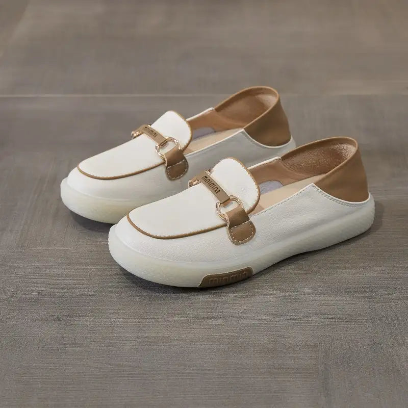 👟Women's Italian Leather Soft Sole Walking Shoes🌟Lightweight and breathable, comfortable foot feel!