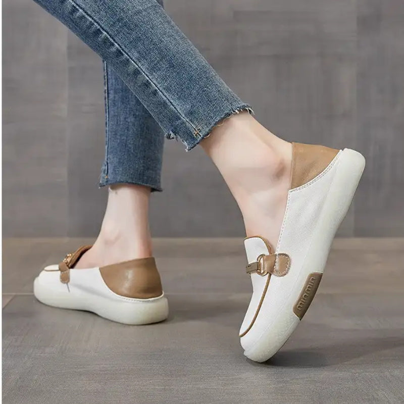 👟Women's Italian Leather Soft Sole Walking Shoes🌟Lightweight and breathable, comfortable foot feel!