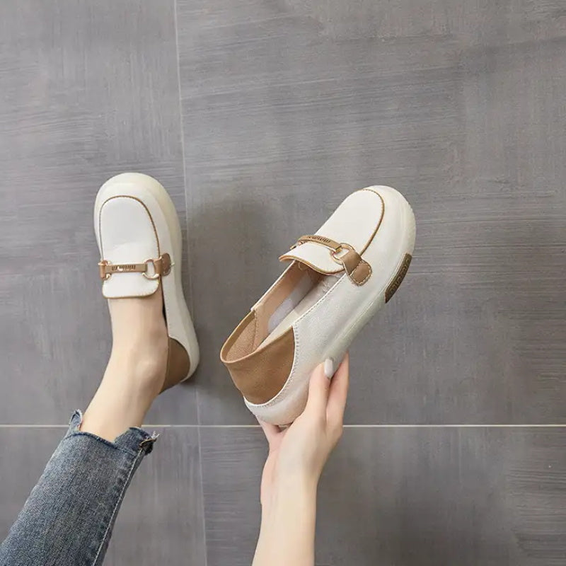 👟Women's Italian Leather Soft Sole Walking Shoes🌟Lightweight and breathable, comfortable foot feel!