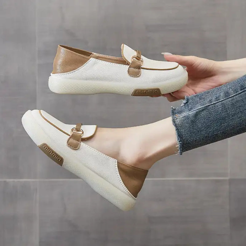 👟Women's Italian Leather Soft Sole Walking Shoes🌟Lightweight and breathable, comfortable foot feel!