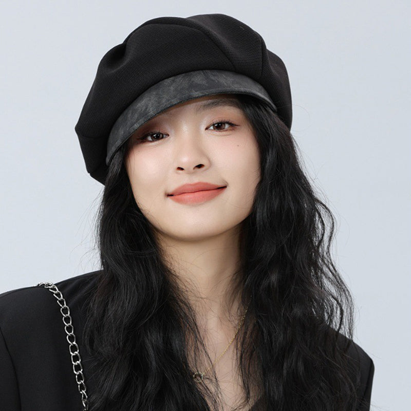 Octagonal Cloud Hat with Versatile Styling