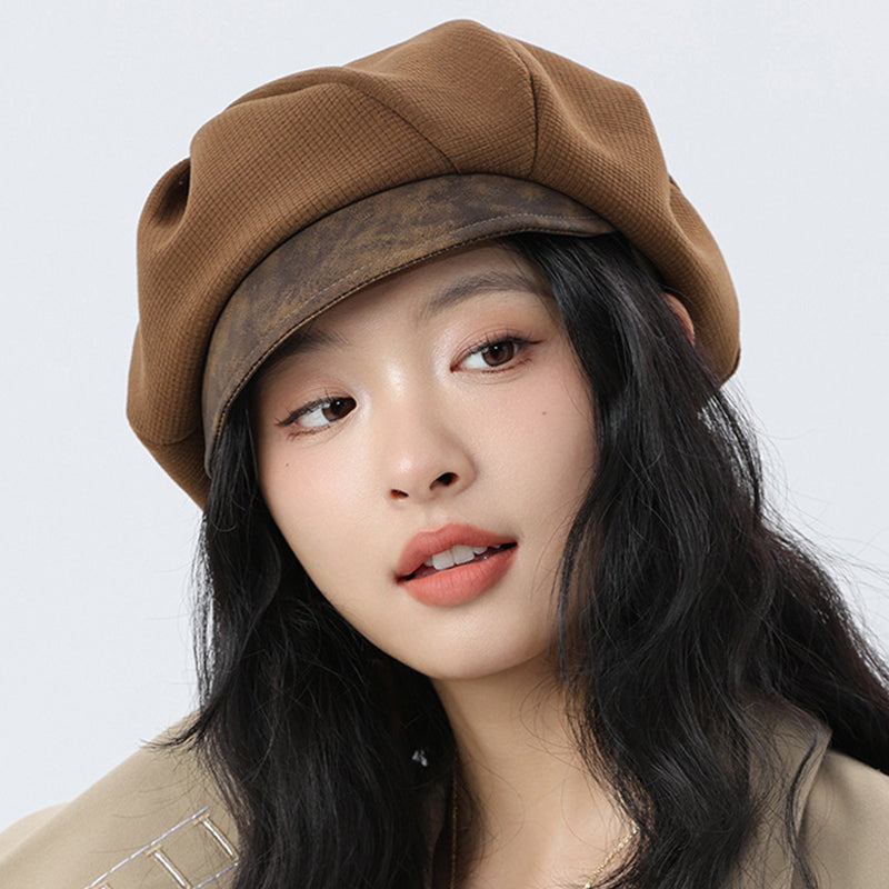 Octagonal Cloud Hat with Versatile Styling