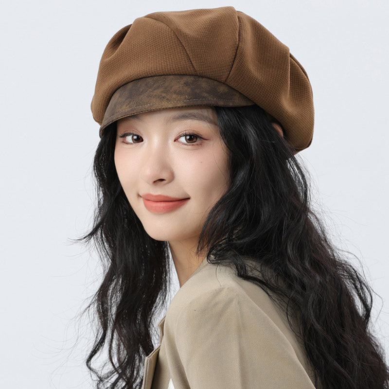 Octagonal Cloud Hat with Versatile Styling