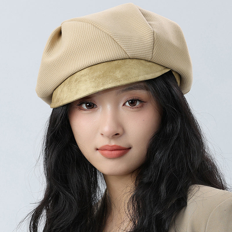 Octagonal Cloud Hat with Versatile Styling