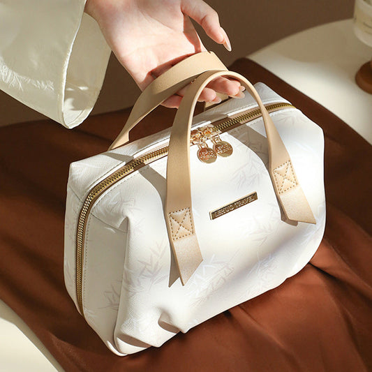 Elegant Large-Capacity Makeup Bag for Women
