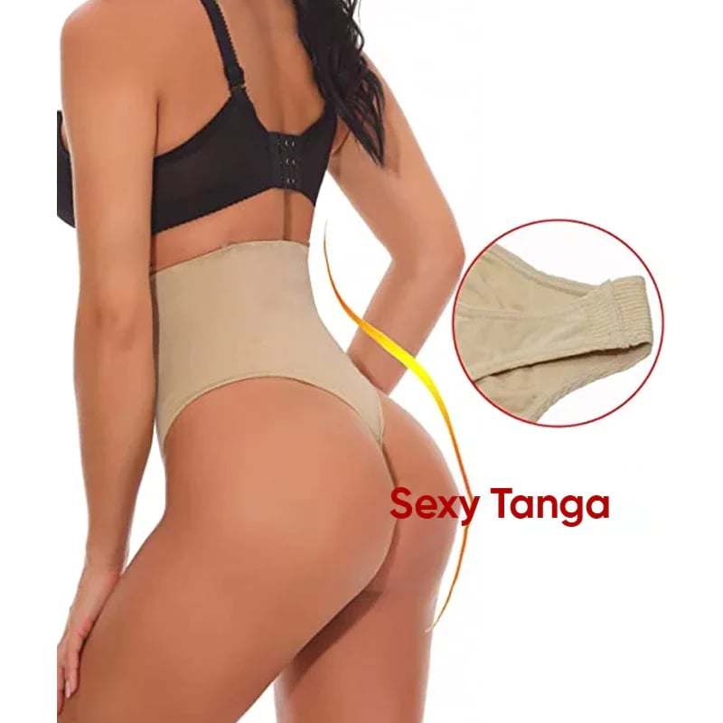 Plus Size High Waist Tummy Control Thong ⏰Last Day-Buy 1 Get 1 Free⏰