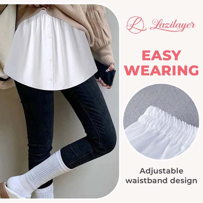 Last day promotion 49% off--Woman Layering Shirt Extender