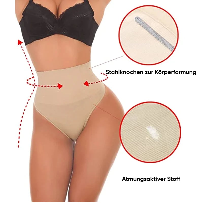 Plus Size High Waist Tummy Control Thong ⏰Last Day-Buy 1 Get 1 Free⏰