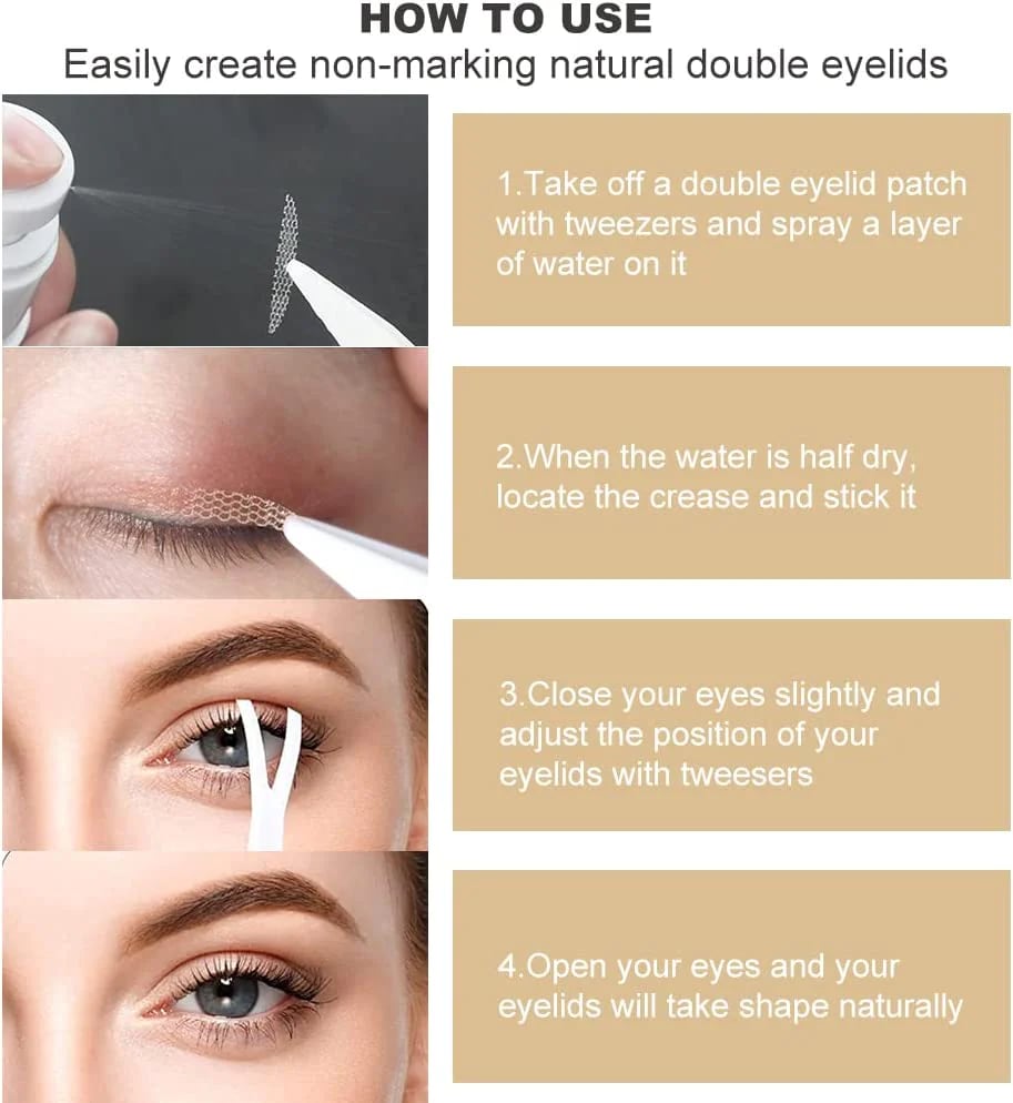 LAST DAY PROMOTION 49% OFF-Natural Invisible Eyelid (90 Strips)