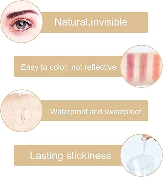 LAST DAY PROMOTION 49% OFF-Natural Invisible Eyelid (90 Strips)
