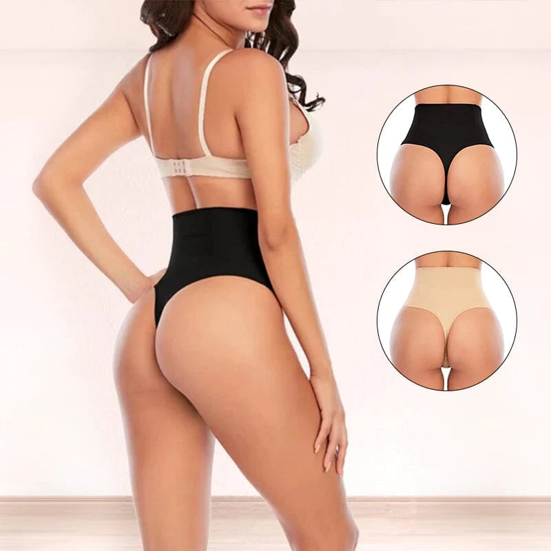 Plus Size High Waist Tummy Control Thong ⏰Last Day-Buy 1 Get 1 Free⏰