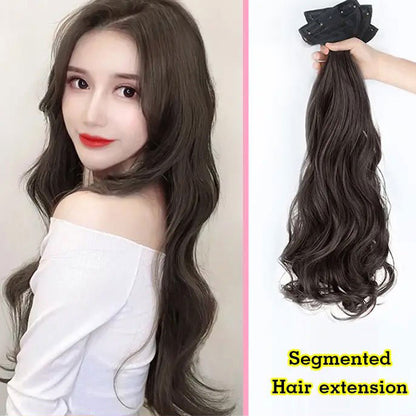 Three-piece Hair Extension Curly Hair Straight Hair Big Wave【3 Pieces in 1 Pack 】