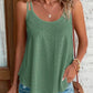 Solid Eyelet Embroidery Cami Top