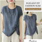 Pleated Linen Top