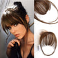 🔥Hot Sale🔥Clip In Bangs 100% Human Hair Extensions Air Bangs