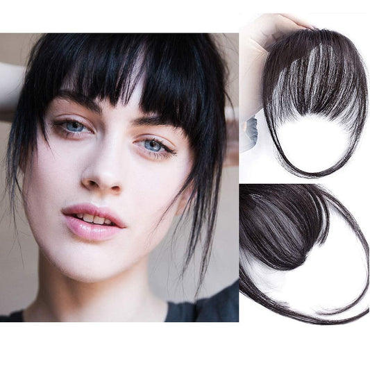 🔥Hot Sale🔥Clip In Bangs 100% Human Hair Extensions Air Bangs