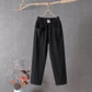 📢Factory Direct Sales 50% OFF👖Women's Elastic Waist Cotton Linen Loose Fit Pants