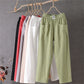 📢Factory Direct Sales 50% OFF👖Women's Elastic Waist Cotton Linen Loose Fit Pants