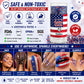 🦅4th of July Glitter Stick✨🔔Red, White & Blue Body & Hair Sparkle