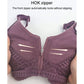 Plus size bra with front closure for women