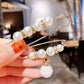 🔥 Buy 1 Get 1 Free · Decorative Pearl Corset Brooch ✨