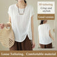 Pleated Linen Top