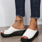 Ladies Leather Sole Slippers