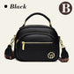 Classic Multi-function Compartment Leather Crossbody Bag