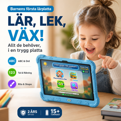 Barn lärplatta 📚✨｜Pedagogisk surfplatteleksak för tidigt lärande