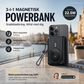🔋 3-i-1 magnetisk powerbank – Inbyggd kabel | SPARA 50% idag! ⏳
