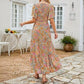 👗 50% OFF NOW! 🥀Women's Casual Floral Print Maxi Dress