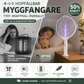 ✨ 4-in-1 Rechargeable Folding Mosquito Zapper – Quiet & Powerful Protection ✨