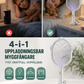 ✨ 4-in-1 Rechargeable Folding Mosquito Zapper – Quiet & Powerful Protection ✨
