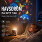 🌌 LED-projektor med stjärnhav – 360° roterande nattljus | SPARA 50% idag! ✨