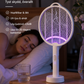 ✨ 4-in-1 Rechargeable Folding Mosquito Zapper – Quiet & Powerful Protection ✨