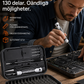 130-in-1 Magnetic Precision Screwdriver Set with Portable Storage Case