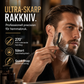 🪒 Hopfällbar rakhyvelhållare – Manuell & fickvänlig | SPARA 50% idag!