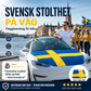 🚗 Patriotisk motorhuvsflagga – Dekorativ & väderbeständig | SPARA 50% idag!