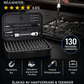 130-in-1 Magnetic Precision Screwdriver Set with Portable Storage Case
