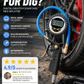 📊 Digital däcktrycksmätare med pump – Snabb & exakt | SPARA 50% idag!