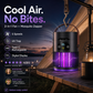 🔥Limited Time Promotion 50% OFF🔥Portable Rechargeable Fan with UV Bug Zapper Light