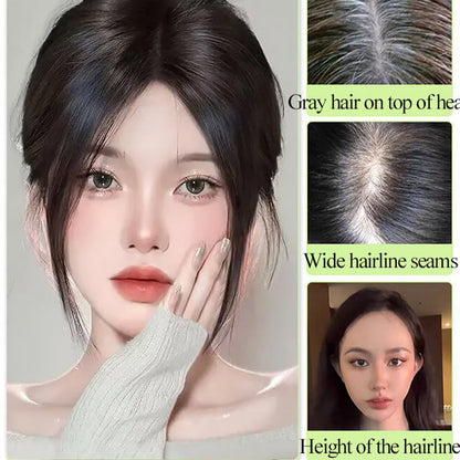 💕 Invisible Clip-in Eight-Shaped Bangs Wig🥳