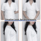 Anti-Sag Wrap Support Seamless Back Button Bra