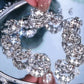 Luxury Synthetic Diamond Hoop Earrings for Women