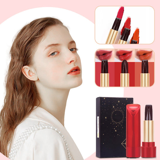 3 Color Moisturizing Waterproof Long Lasting Lipstick