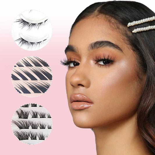 Segmented Natural Fox False Eyelashes