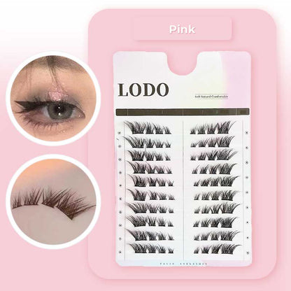 Segmented Natural Fox False Eyelashes